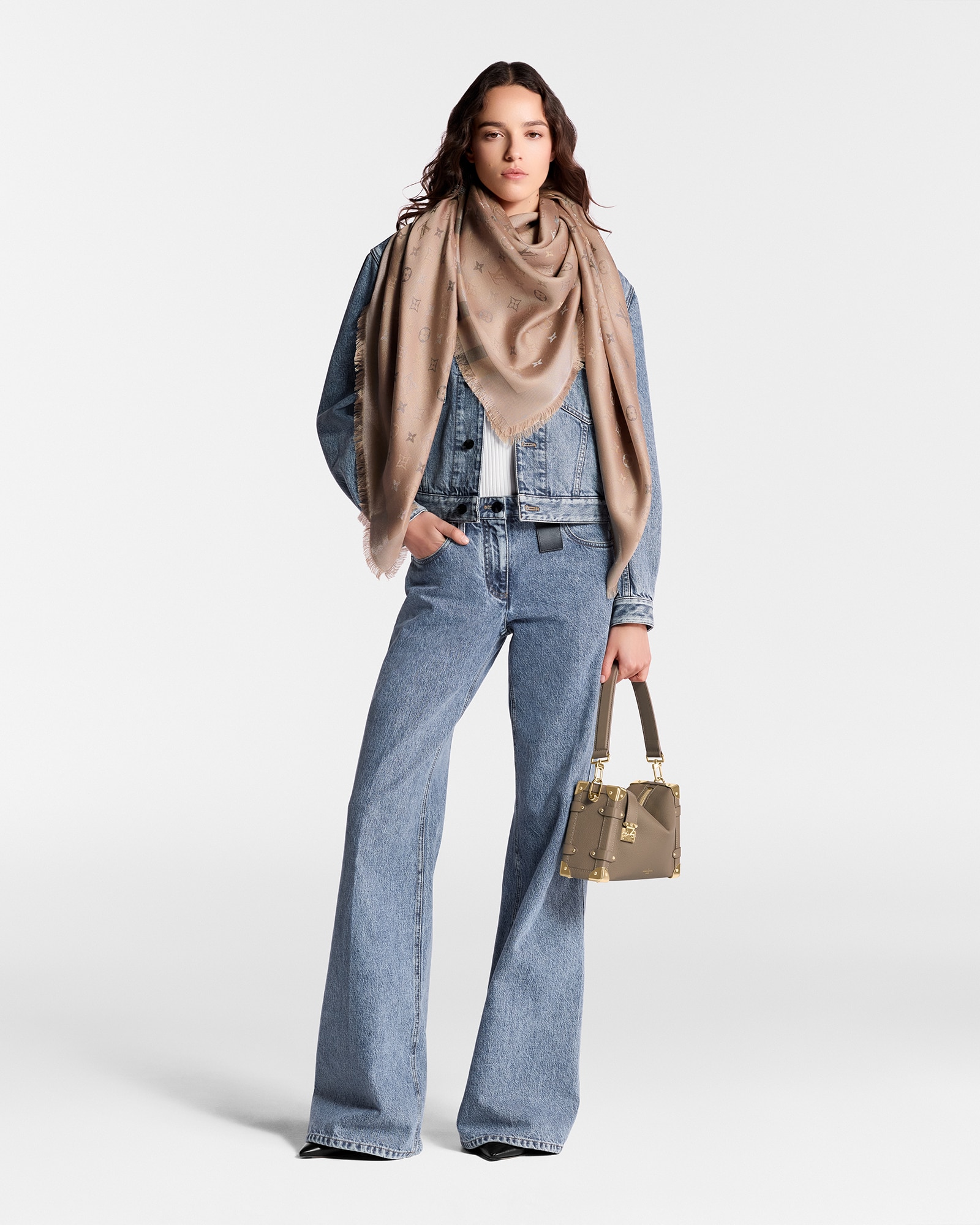 louis vuitton so shine shawl